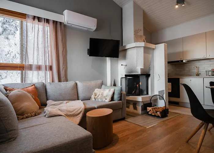 Rinneköngäs - Ruka-pyhä 2x Skipass Included - Skibuss Doorstep - Renovated * Ruka